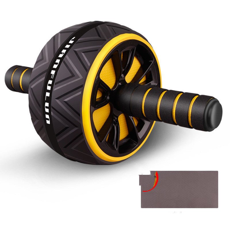 Exclusive Fitness Wheel For Men And Women — Black Red — Side View
