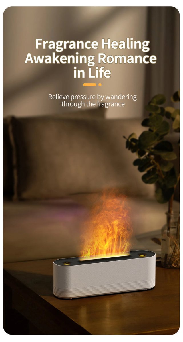 Exclusive Ultrasonic 7 Colors Aroma Diffuser — Black — Size USB — Alternate View 16