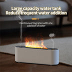 Exclusive Ultrasonic 7 Colors Aroma Diffuser — Black — Size USB — Back View
