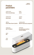 Exclusive Ultrasonic 7 Colors Aroma Diffuser — Black — Size USB — Alternate View 20