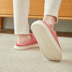 Exclusive Fleece-lined Thickened Cotton Slippers Platform — Pink — Size 36or37 — Alternate View 9