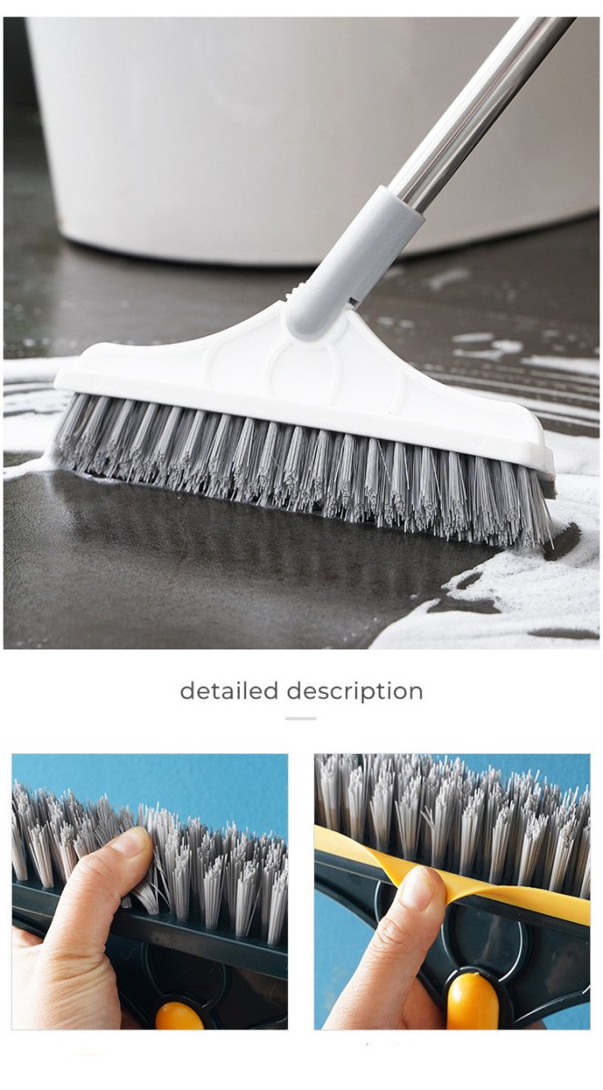 Exclusive Bristled Floor Gap Cleaner Brush — Yellow Green — Size 110x23cm — Alternate View 15