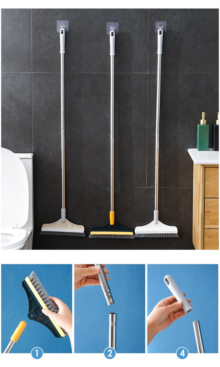 Exclusive Bristled Floor Gap Cleaner Brush — Yellow Green — Size 110x23cm — Alternate View 16