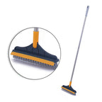 Exclusive Bristled Floor Gap Cleaner Brush — Yellow Green — Size 110x23cm — Top View