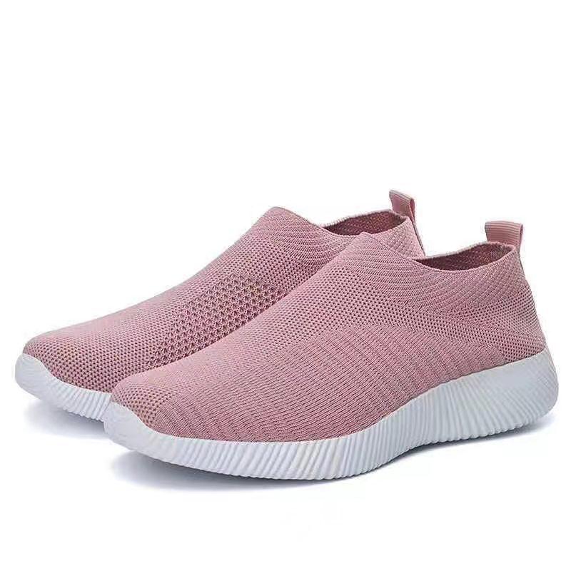 Exclusive Flying Knit Sneakers Men | Lightweight Running Shoes — Black — Size 39 — Alternate View 7
