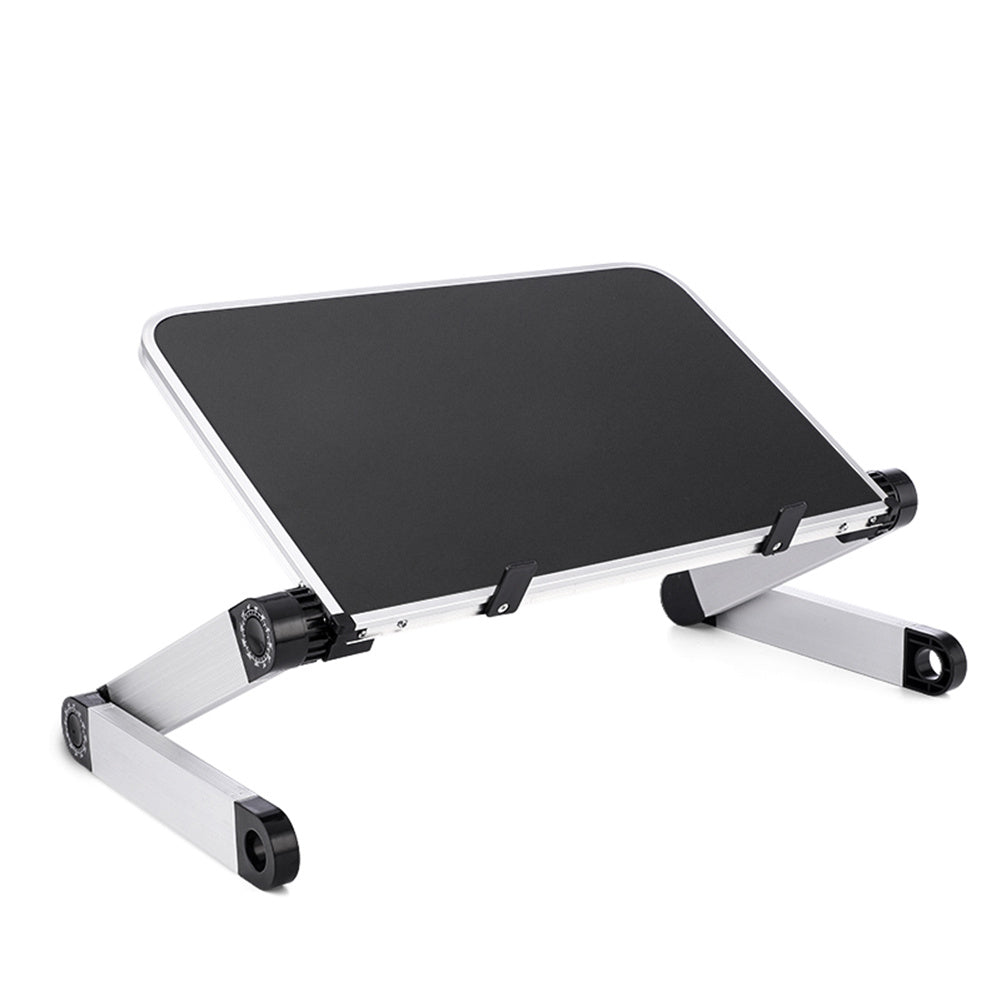 Exclusive Ergonomic Desk Laptop Holder — White — Detail View