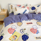 Exclusive Cute Cartoon Bed Sheet Set | Soft & Stylish Four-Piece — 1 Style — Size 150x200cm 3pcs — Alternate View 8