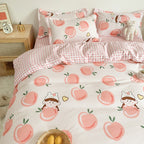 Exclusive Cute Cartoon Bed Sheet Set | Soft & Stylish Four-Piece — 1 Style — Size 150x200cm 3pcs — Alternate View 9