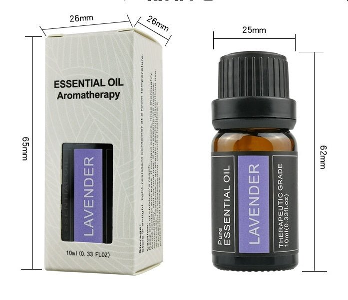 Exclusive Fragrance Box | Solid Perfume Aromatherapy Gift Set — Lavender — Top View