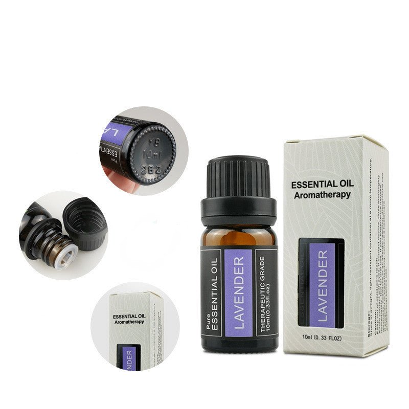 Exclusive Fragrance Box | Solid Perfume Aromatherapy Gift Set — Lavender — Back View