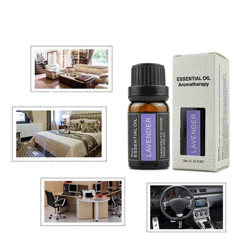 Exclusive Fragrance Box | Solid Perfume Aromatherapy Gift Set — Lavender — Side View