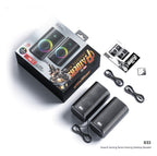 Exclusive Game Colorful E-sports Desktop Bluetooth Speaker — Black — Back View