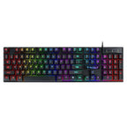 Exclusive Gaming USB Luminous Wired Keyboard with RGB Backlight — T20 BLACK — Lifestyle View