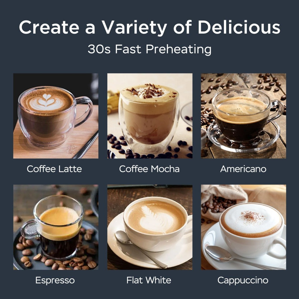 Exclusive 20 Bar Espresso Machine With Milk Frother — Lifestyle View