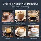 Exclusive 20 Bar Espresso Machine With Milk Frother — Lifestyle View