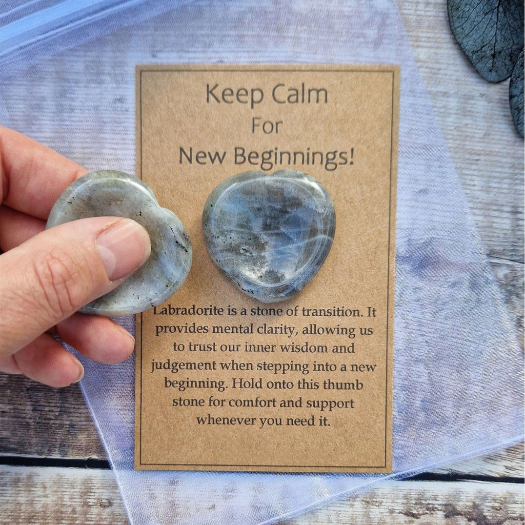 Exclusive Good Luck Support Crystal Gift — GoodLuck — Back View