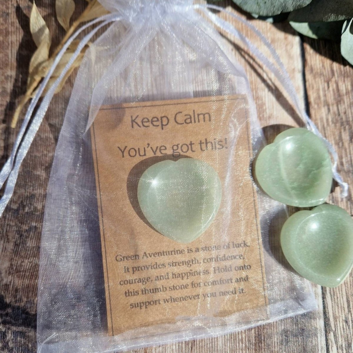 Exclusive Good Luck Support Crystal Gift — GoodLuck — Top View