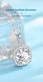 Exclusive Happiness Necklace | Women's Clavicle Chain Smiley Pendant — XL0521 — Size 925 Silver — Alternate View 9