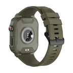 Exclusive HD Large-screen Bluetooth Call Smart Watch — Khaki — Top View