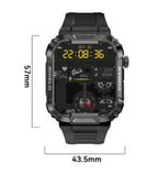 Exclusive HD Large-screen Bluetooth Call Smart Watch — Khaki — Alternate View 12