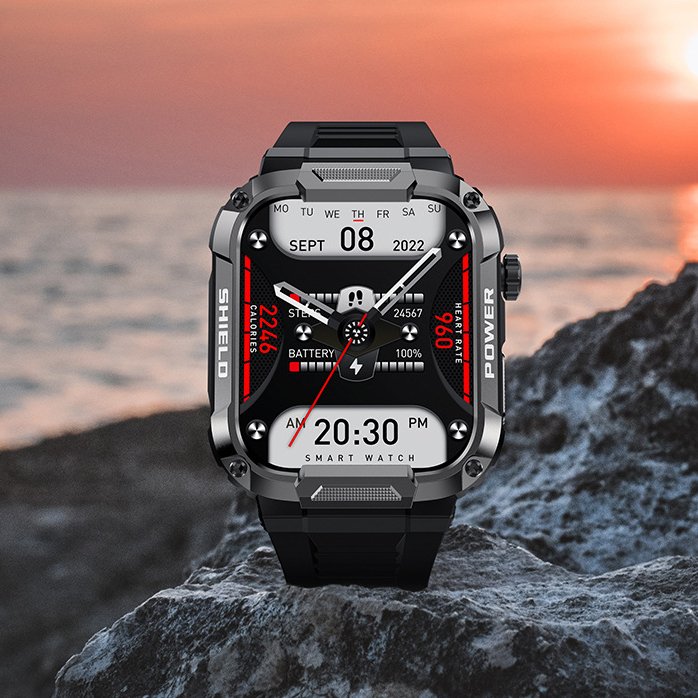 Exclusive HD Large-screen Bluetooth Call Smart Watch — Khaki — Alternate View 11