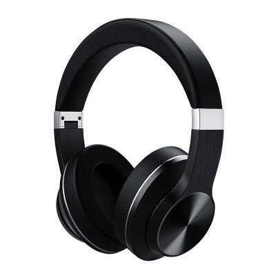 Exclusive Headworn Sports Noise Cancelling Bluetooth Earphones — Black — Detail View