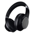 Exclusive Headworn Sports Noise Cancelling Bluetooth Earphones — Black — Front View