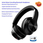 Exclusive Headworn Sports Noise Cancelling Bluetooth Earphones — Black — Alternate View 8
