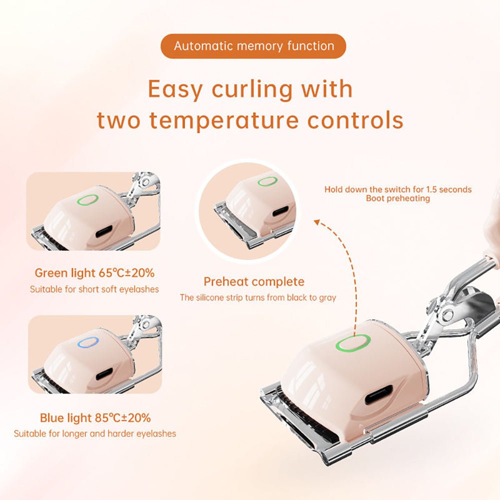 Exclusive Heated Eyelash Curlers — Pink — Alternate View 7