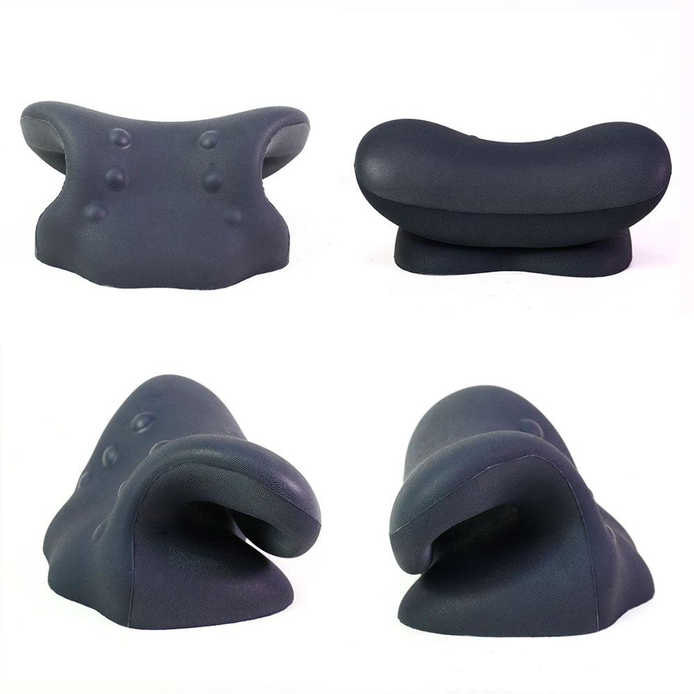 Exclusive Heated Traction Pillow Home Cervical Massage — Blue — Size Ordinary — Detail View