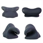 Exclusive Heated Traction Pillow Home Cervical Massage — Blue — Size Ordinary — Detail View