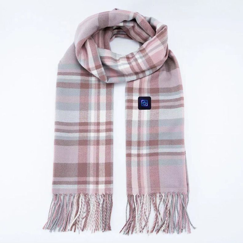 Exclusive Fast Heating Scarf | USB Electric Heated Warmer Winter — Black — Size USB — Alternate View 7
