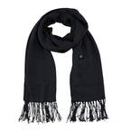 Exclusive Fast Heating Scarf | USB Electric Heated Warmer Winter — Black — Size USB — Top View