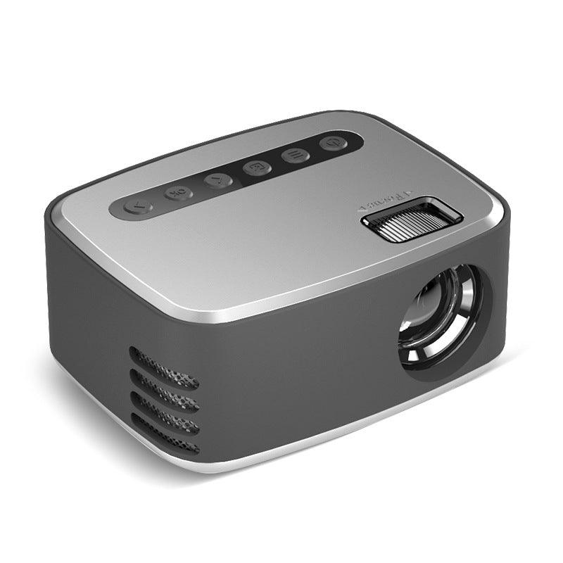 Exclusive High-definition Portable Projection — Silver BlackMultimedia Editio — Size AU — Side View