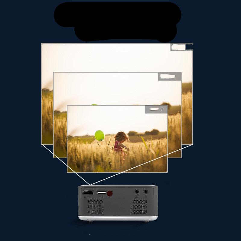 Exclusive High-definition Portable Projection — Silver BlackMultimedia Editio — Size AU — Detail View