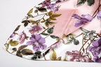 Exclusive High-end Versatile Retro Printed Artificial Silk Scarf — D9028 Red — Size 90X90CM — Alternate View 50