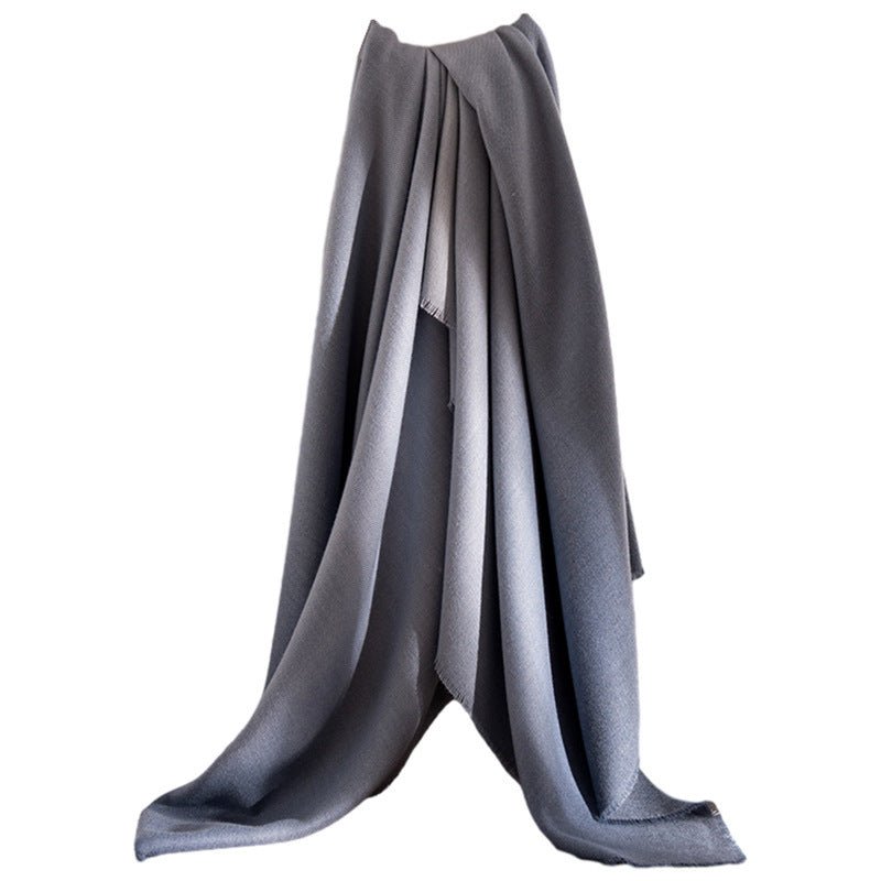 Exclusive High-grade Neck Protection Warm Scarf — Gradient Yellow — Size 190x65cm — Alternate View 10