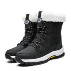 Exclusive High-Top Platform Cotton Shoes — Beige — Size 36 — Alternate View 7