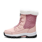 Exclusive High-Top Platform Cotton Shoes — Beige — Size 36 — Alternate View 12