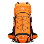 Exclusive 60 Liters Large Capacity Backpack — Orange — Size 60L — Lifestyle View
