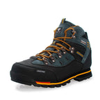 Exclusive Hiking High-top Outdoor Climbing Boots — Black And Yellow Exploration — Size 40 — Side View