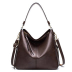 Exclusive Chic Shoulder Purses for Stylish Women — Black — Top View