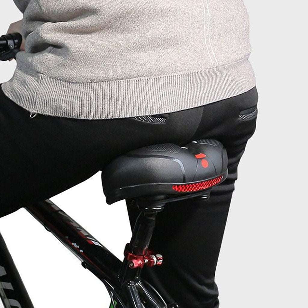 Exclusive Bicycle seat riding equipment — Red — Side View
