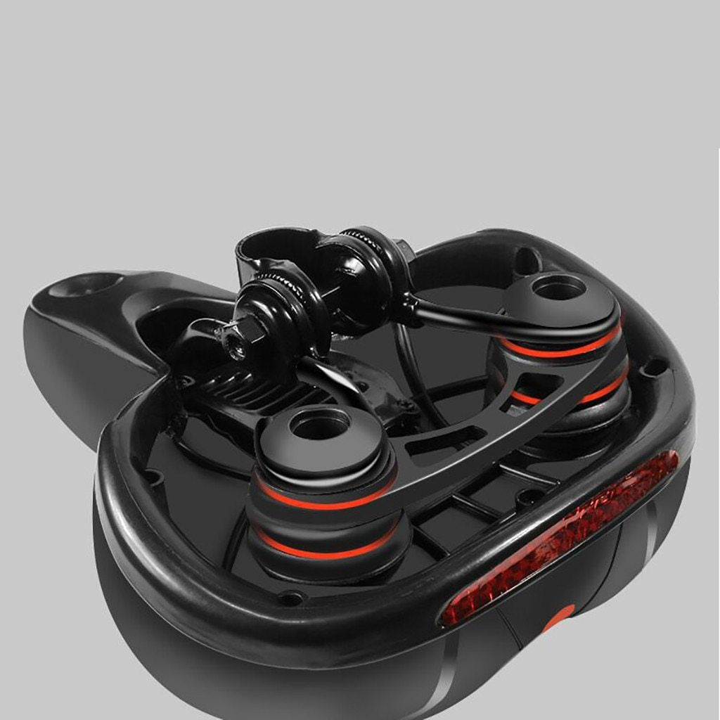 Exclusive Bicycle seat riding equipment — Red — Back View