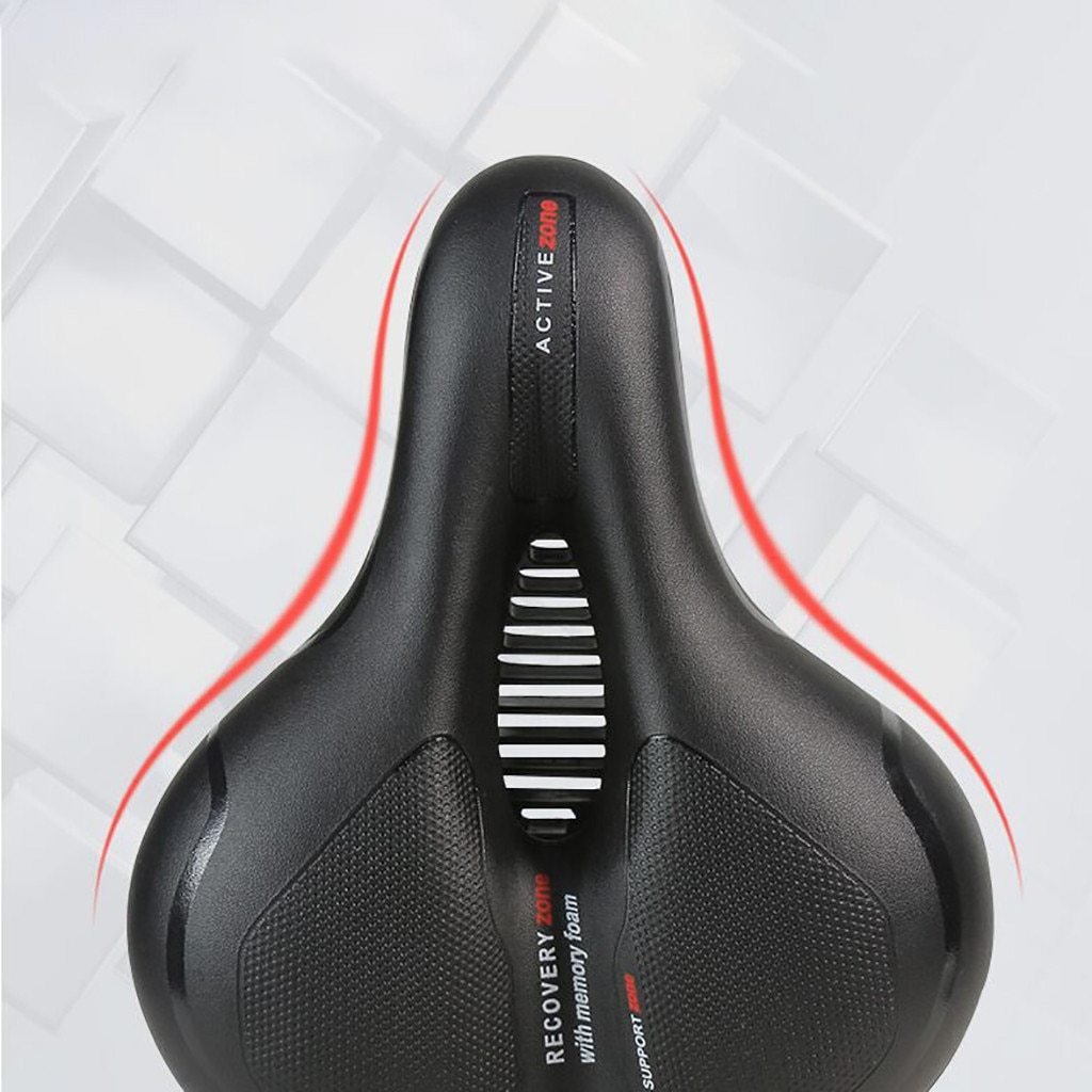 Exclusive Bicycle seat riding equipment — Red — Detail View