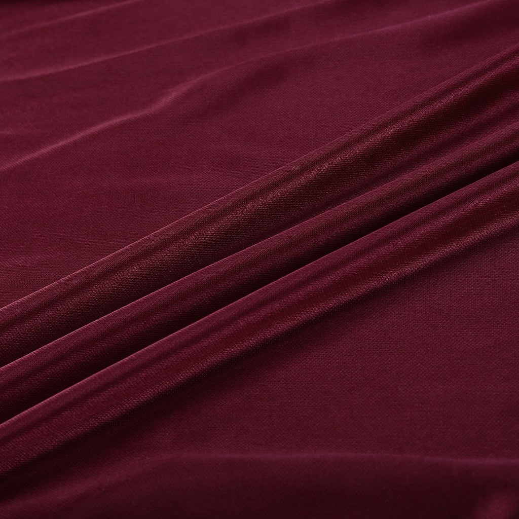 Exclusive Seduction Plus-size Pajama Suit — Wine red — Size S — Alternate View 7