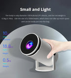 Exclusive HY300 Home Projector – Portable 720p Smart Android Projector for Indoor & Outdoor Movies — White — Size AU — Alternate View 14