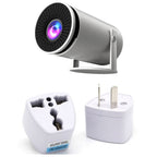 Exclusive HY300 Home Projector – Portable 720p Smart Android Projector for Indoor & Outdoor Movies — White — Size AU — Alternate View 11
