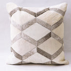 Exclusive Home sofa cowhide pillow — 2 style — Size 45X45CM — Lifestyle View