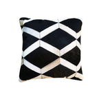 Exclusive Home sofa cowhide pillow — 2 style — Size 45X45CM — Top View